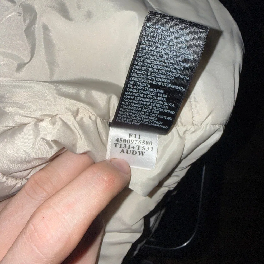 The North Face HyVent‎ Hooded Parka Jacket Womens Small Olive Green Brown 3 in 1